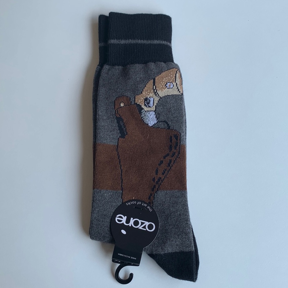 Ozone Gray Holster Socks, NWT